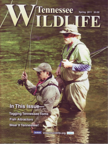 TN Wildlife, Masincupp Tim Masicupp on the cover of Tennessee Wildlife magazine