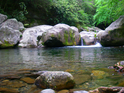 Midnight Hole on Big Creek, GSMNP, North Carolina
