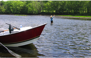 Holston River hook up Short casts are usually better than long casts even when fishing from a drift boat.