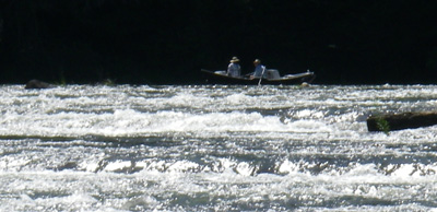 Only experienced oarsmen should attempt to float the Hiwassee