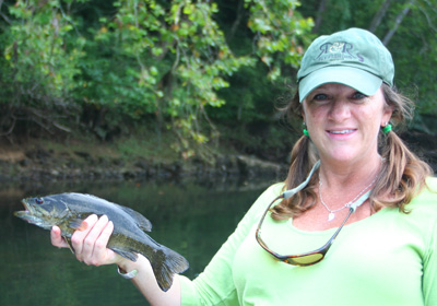 Holston River smallmouth bass We caught a number of smallies about this size