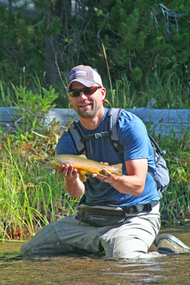 Lewis River Brown Trout Craig scored a few nice Lewis River browns too.