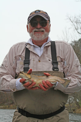 Tuckaseegee Brook trout caught by MitchGoldman The Tuckaseegee River continues to produce even when the water is high