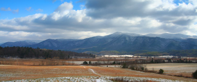 The drive to Abrams Creek is unparallelled for scenery