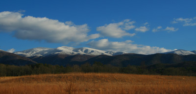 Take a break from fishing the spring creek section of Abrams because the scenery is awesome
