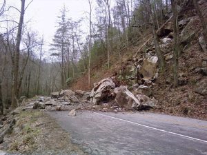 Little River Rock Slide Little River Rock Slide