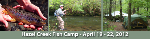 Hazel Creek Spring 2012 Fish Camp