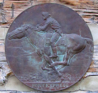Pony Express Medallion